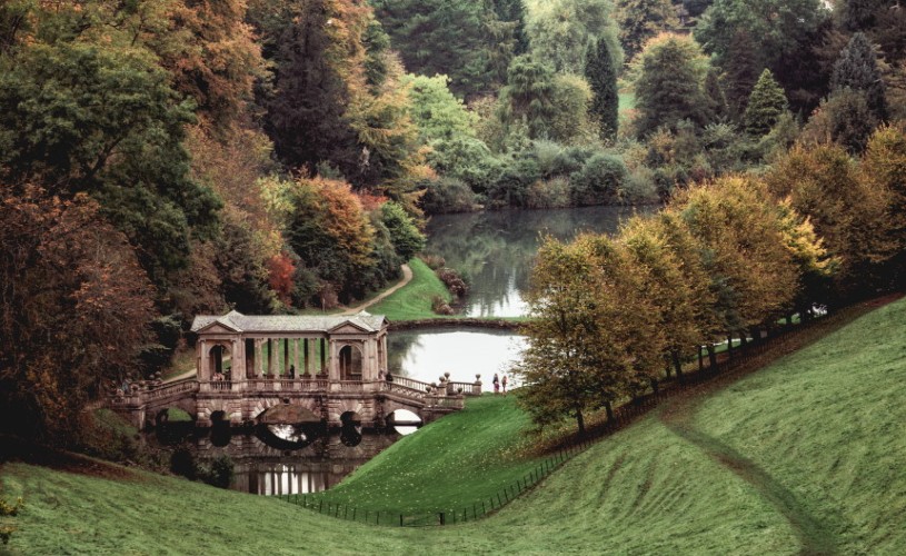 Prior Park Landscape Garden in autumn